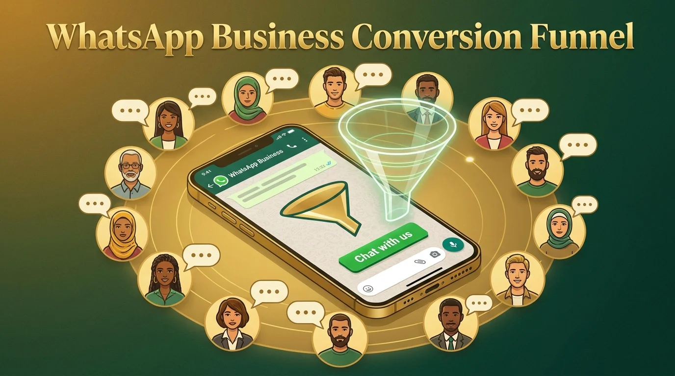 WhatsApp Business 全球转化漏斗设计：从询盘到复购的全链路 SOP（2026 版）