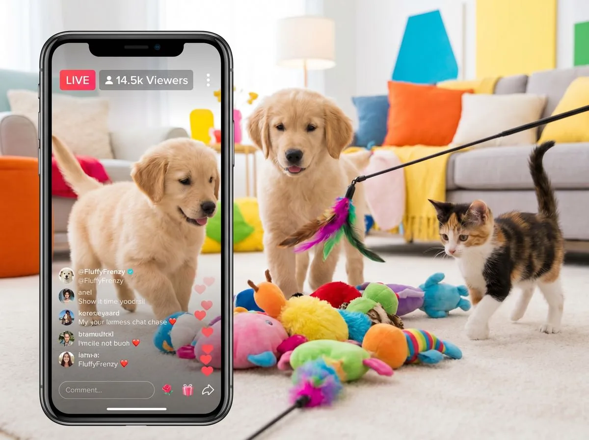 福建宠物用品 TikTok Shop 北美直播