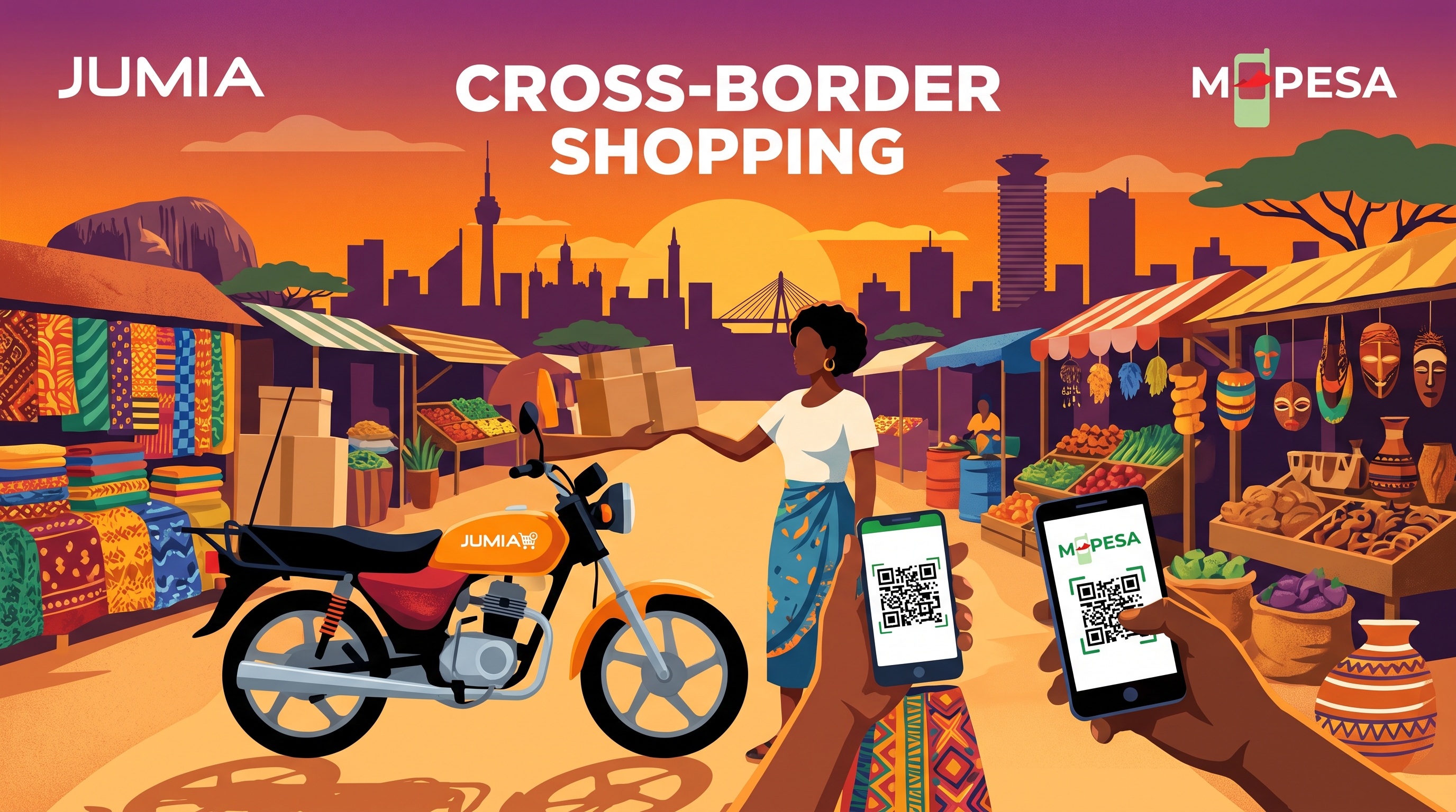 非洲电商 2026 入华指南:Jumia + Kilimall + M-Pesa 移动支付 + 物流 SOP